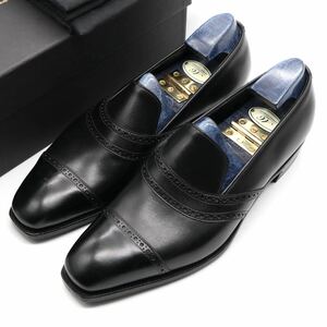 1 jpy ~ new goods ANTHONY CLEVERLEY punch do cap slip-on HAGUE 5.5F regular price 31 ten thousand Anthony kre Bally Loafer John Lobb liking . person .