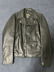 Schott ショット ライダースジャケット ダブルライダース 228us 38 羊革