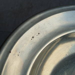 フランスアンティーク クリストフル シルバープレート プレート 皿 トレイ 銀メッキ シャビーシック 蚤の市 ブロカント 仏国 刻印の画像4