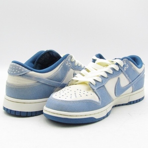 NIKE ナイキ 28.5cm DUNK LOW RETRO SE DV0834-101 ダンク ロー レトロ SUMMIT WHITE/INDUSTRIAL BLUE 22000305の画像2