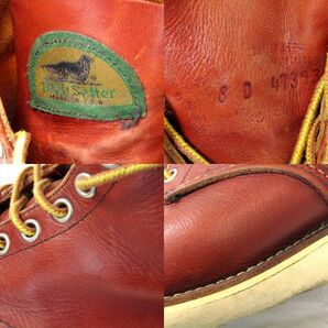 REDWING レッドウィング US8D 26cm アイリッシュセッター 8166 半円犬タグ 1997年製 ラウンドトゥ 緑犬 オロラセット 10007243の画像8