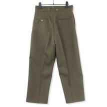 美品 HUM VENT ヒューベント ソリスキャバリーツイルパンツ HV301008ER SOLIS CAVALRY TROUSERS カーキ 1 20018505_画像2