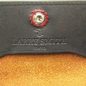 LARRY SMITH ラリースミス カードケース TURQUOISE CONCHA CARD CASE LT-0065 ローレンスレザー 名刺入れ ブラック 黒 24002846の画像7