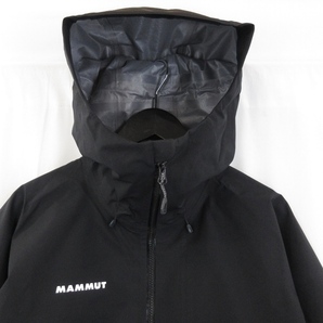 美品 MAMMUT マムート クレーター フーデッドジャケット 1010-30760 Crater IV HS Hooded Jacket AF Men 黒 S タグ付き 22000522の画像3