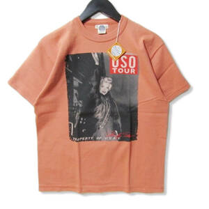 未使用 TOYS McCOY トイズマッコイ 半袖Tシャツ TMC1820 マリリンモンロー USO TOUR 日本製 キャロット M タグ付き 27105705