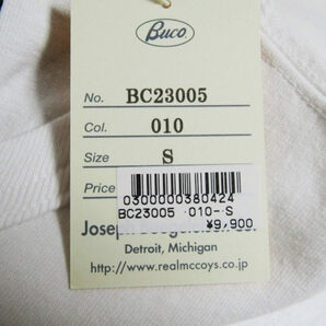 未使用 THE REAL McCOY'S リアルマッコイズ 半袖Tシャツ BC23005 BUCO TEE STURGIS ホワイト 白 S タグ付き 27105704の画像5