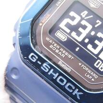 CASIO G-SHOCK Gショック DW-H5600MB-2JR G-SQUAD メタルベゼル ソーラー Bluetooth Gスクワッド デジタル ブルー 28007475_画像3