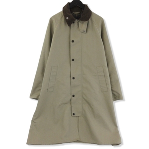 Barbour バブアー ステンカラーコート 232MCAS071 ロングコート ベージュ 38 71009210