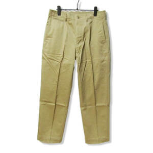 美品 ANATOMICA アナトミカ チノパン チノ2 530-000-04 S21 CHINO II ボタンフライ 日本製 ベージュ 33 27105752