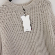 未使用 JOHN ELLIOTT ジョンエリオット CAPRI CASHMERE CREW NECK KNIT D113P5831A クルーネック ニット アイボリー 2 タグ付き 20018518_画像3