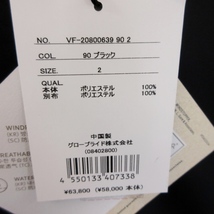 未使用 D-VEC × ALMOSTBLACK ディーベック オールモストブラック WNDSTP GTX 2L PTECJK DV-A23-0000-012 BLACK 2 タグ付き 20018526_画像5