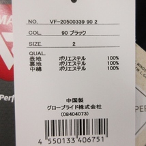 未使用 D-VEC × ALMOSTBLACK ディーベック オールモストブラック WNDSTP GTX 2L PL VEST DV-A23-0000-006 BLACK 2 タグ付き 20018527_画像5