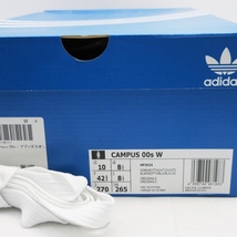 美品 adidas アディダス 27cm CAMPUS 00s W HP2924 キャンパス ウィメンズ Wonder White Cloud White Off White 70015525_画像7