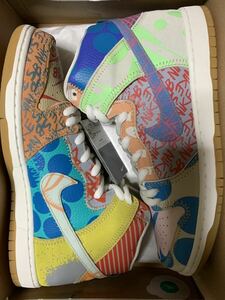 国内タグ付き NIKE SB ZOOM DUNK HIGH PREM デッドストック THOMAS CAMPBELL