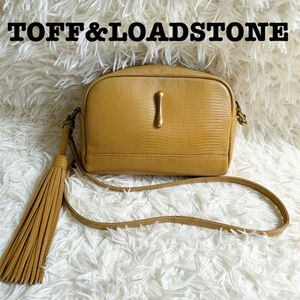 TOFF&LOADSTONE ショルダーバッグ レヴュー リザード 型押し