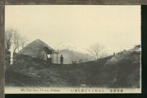 ♪絵葉書20447┃箱根 乙女峠より富嶽を望む┃富士山 神奈川県┃