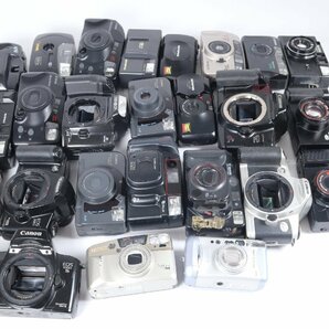 【25点】Canon/OLYMPUS/PENTAX/FUJI 等 フィルムカメラ コンパクトカメラ まとめ売り 1696-ASの画像1