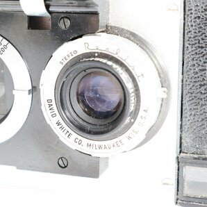 Stereo Realist ステレオアリスト DAVID WHITE COMPANY 35mm F3.5 ステレオカメラ フィルムカメラ 1625-RMの画像8
