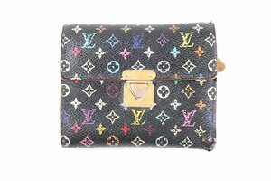 LOUIS VUITTON ルイヴィトン LV ポルト・フォイユ・コアラ 財布 ミニ財布 ウォレット ブラック 1616-AS