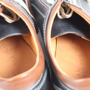 【2点】REGAL リーガル REGAL STANDARDS レザー ブラック/ブルー系 ビジネスシューズ メンズ 紳士靴 1847-TEの画像10