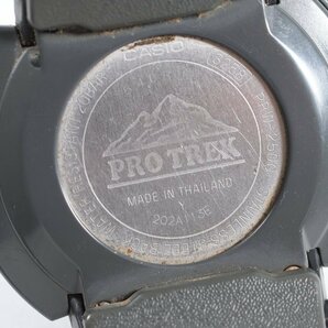 ★CASIO カシオ PROTREK プロトレック PRW-2500 ブラック 電波ソーラー デジタル トリプルセンサー メンズ 腕時計 1892-TEの画像8