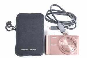 SONY ソニー Cyber-shot サイバーショット DSC-WX300 メタルブラウン コンパクト デジタルカメラ 収納ケース付き 1973-TE