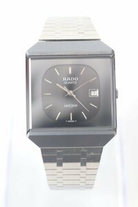 ★RADO ラドー DIASTAR ダイヤスター 129.0168.3 クオーツ デイト メンズ 腕時計 1760-TE