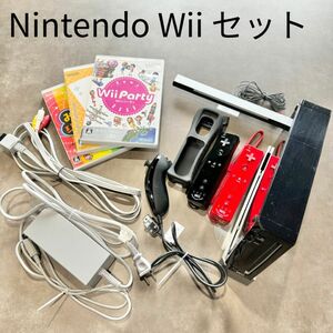 Nintendo Wii 付属品 ソフト3本 【おまけ付き】Wii2HDMI 初期化済み　動作確認済