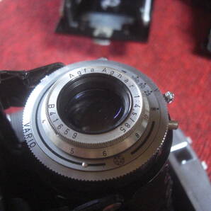 クラッシックカメラ 蛇腹カメラ ZEISS IKON オリンパスSIX  FOLDEX-20 アンスコ アグファ 合計5台 ジャンク bj6の画像2