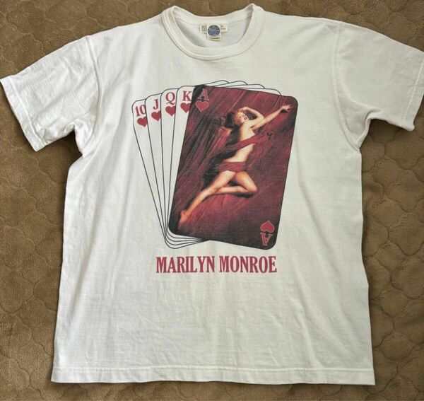 Toys McCoy / marilyn monroe トイズマッコイ/マリリン モンロー Tシャツ Lサイズ 未使用品。 