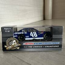 【A0315-11】未開封品『Action 1/64 ナスカー Jimmie Johnson #48 Lowe's 2012 Impala C482866LOJJ』ミニカー レーシングカー_画像2