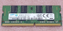 ◆Samsung M471A1G43DB0-CPB *PC4-17000/DDR4-2133/PC4-2133P 260Pin DDR4 S.O.DIMM 8GB 動作品_画像1