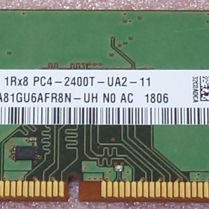 ◆SK hynix HMA81GU6AFR8N-UH *PC4-19200/DDR4-2400/PC4-2400T 288Pin DDR4 UDIMM 8GB 動作品の画像3