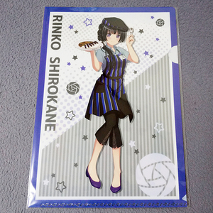 BanG Dream! 白金燐子 A4クリアファイル 「カレーハウスCoCo壱番屋×BanG Dream! 」 新品・未使用 (031G) 