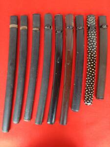  sword. scabbard together 9ps.@( Japanese sword * sword .*..* sword scabbard * sword fittings *..)