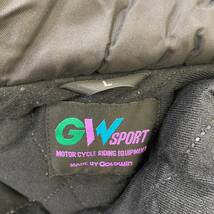 【即決】 GWSport GWスポーツ ライディングジャケット GSM0450 赤系 レッド系 Lサイズ　7550-100_画像4