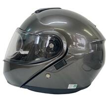 【美品】 SHOEI ショウエイ フルフェイスヘルメット ネオテック NEOTEC 　黒系　ブラック系　XL(61㎝)サイズ　7599-100_画像4