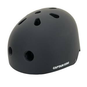 [ unused goods ] Captain Stag (CAPTAIN STAG) sport helmet bicycle for black series black group 60-64.7736-80