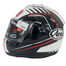 【未使用品】 Arai アライ ヘルメット RX-7X REA レプリカ 　白系/赤系　ホワイト系/レッド系　XL(61-62㎝)サイズ　7671-100_画像4