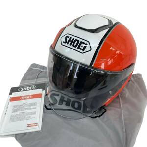 【即決】 SHOEI ショウエイ J-Cruise Jクルーズ CORSO コルソ ジェットヘルメット Mサイズ オレンジ系 7790-100