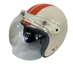 【美品】 OGK オージーケー SPEEDMAX SWATTER ジェットヘルメット 57-60㎝ 白系 ホワイト系 7791-100の画像1
