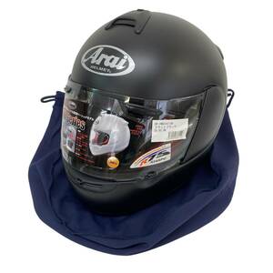 【美品】 Arai アライ HR INNOVATION フルフェイスヘルメット　マットブラック　黒系　ブラック系　L(59-60㎝)　 8011-100