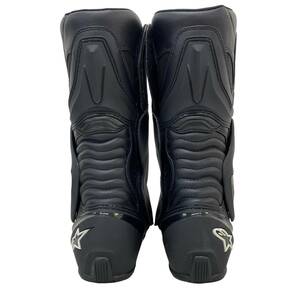 【美品】 alpinestars アルパインスターズ SMX-6 V2 レーシングブーツ  黒系 ブラック系 26.5㎝ 8012-100の画像5