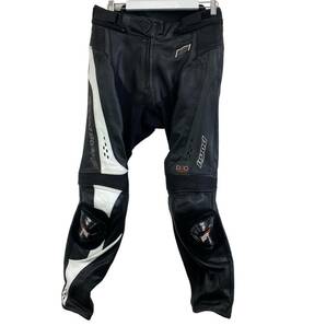 【美品】 HYOD ST-X D30 MESH LEATHER PANTS（BOOTS-OUT） MWサイズ ブラック系 黒系 8227-100の画像1