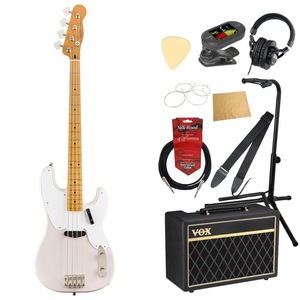 スクワイヤー/スクワイア Squier Classic Vibe '50s Precision Bass MN WBL エレキベース VOXアンプ付き 入門10点 初心者セット