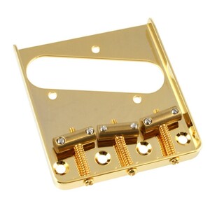 オールパーツ ギター ブリッジ BRIDGE 6015 Gold Vintage Compensated Saddle Bridge for Telecaster テレキャスターブリッジ ALLPARTS