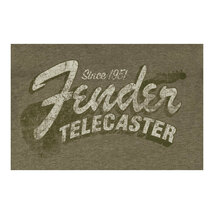 Fender フェンダー Since 1951 Telecaster T-Shirt Military Heather Green XXLサイズ Tシャツ_画像2