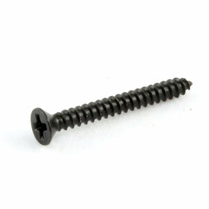 ALLPARTS オールパーツ GS-0008-003 Pack Of 8 Black Humbucking Ring Screws エスカッション用ビス ネジ 8本入り