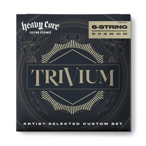 JIM DUNLOP TVMN1052 TRIVIUM HEAVY CORE STRINGS 10/52 электрогитара струна 