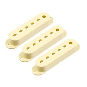 ALLPARTS オールパーツ PC-0406-028 Set Of 3 Cream Pickup Covers For Stratocaster ピックアップカバー クリーム 3個セット